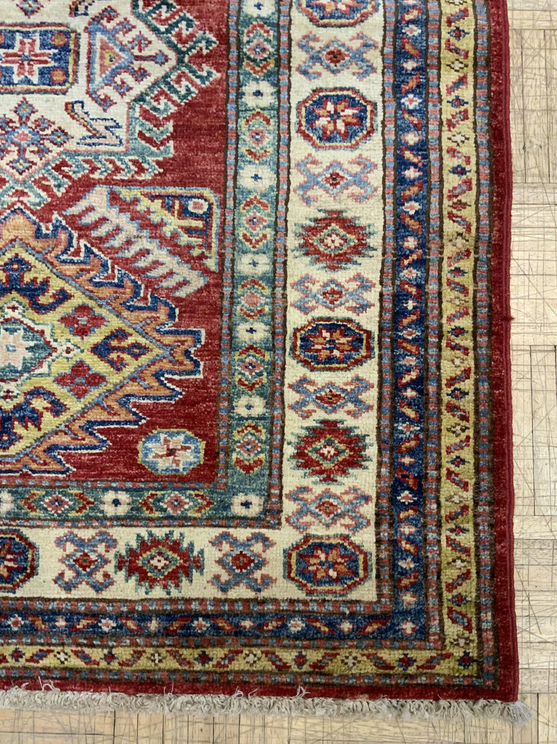 NEW 3ft. x 4ft. GEOMETRIC KAZAK - David Tiftickjian & Sons