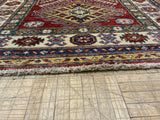 NEW 3ft. x 4ft. GEOMETRIC KAZAK - David Tiftickjian & Sons