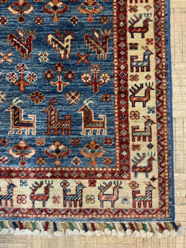NEW 3ft. x 4ft. PICTORAL KAZAK - David Tiftickjian & Sons
