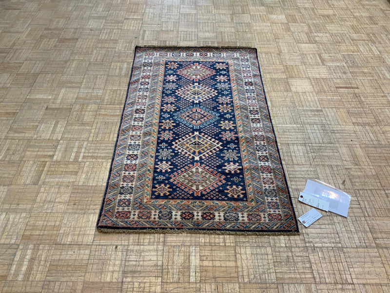 NEW 3ft. x 5ft. TRANSITIONAL  KAZAK - David Tiftickjian & Sons