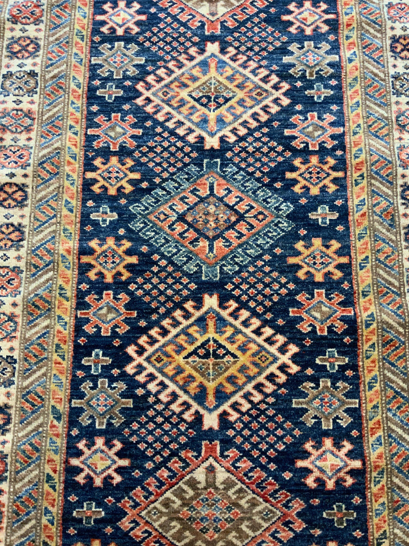 NEW 3ft. x 5ft. TRANSITIONAL  KAZAK - David Tiftickjian & Sons