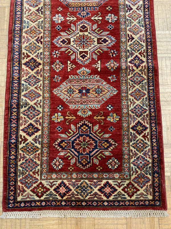 NEW 3ft. x 9ft. TRANSITIONAL KAZAK - David Tiftickjian & Sons