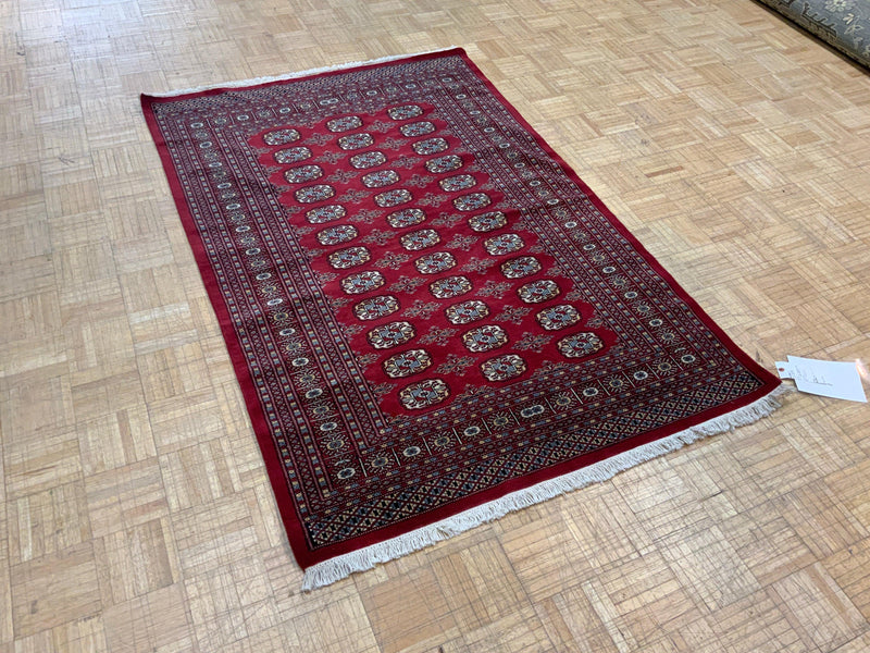 NEW 4ft. x 6ft. GEOMETRIC BOKARA - David Tiftickjian & Sons