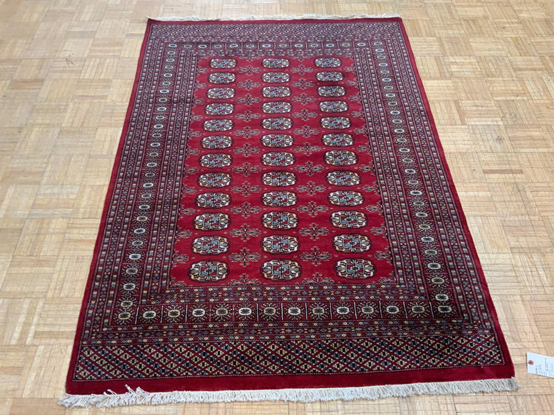 NEW 4ft. x 6ft. GEOMETRIC BOKARA - David Tiftickjian & Sons