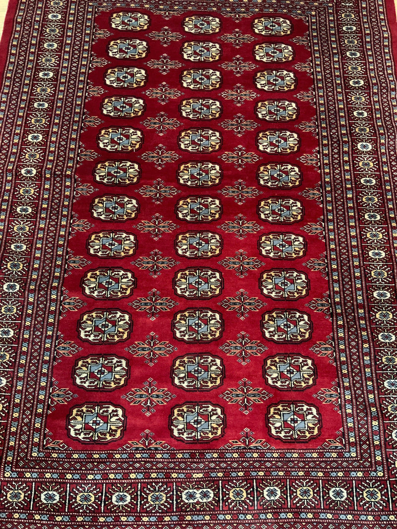 NEW 4ft. x 6ft. GEOMETRIC BOKARA - David Tiftickjian & Sons