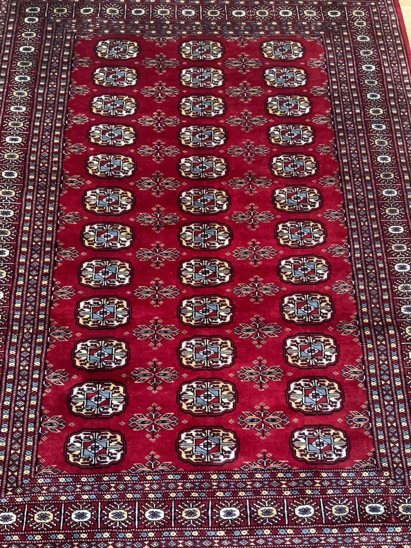NEW 4ft. x 6ft. GEOMETRIC BOKARA - David Tiftickjian & Sons