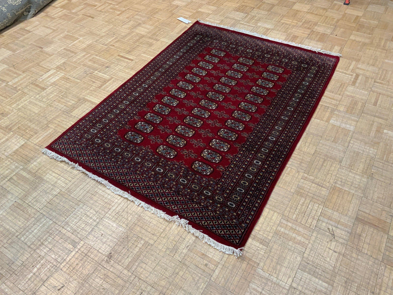 NEW 4ft. x 6ft. GEOMETRIC BOKARA - David Tiftickjian & Sons