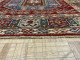 NEW 4ft. x 6ft. GEOMETRIC KAZAK - David Tiftickjian & Sons