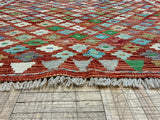 NEW 4ft. x 6ft. GEOMETRIC KILIM - David Tiftickjian & Sons