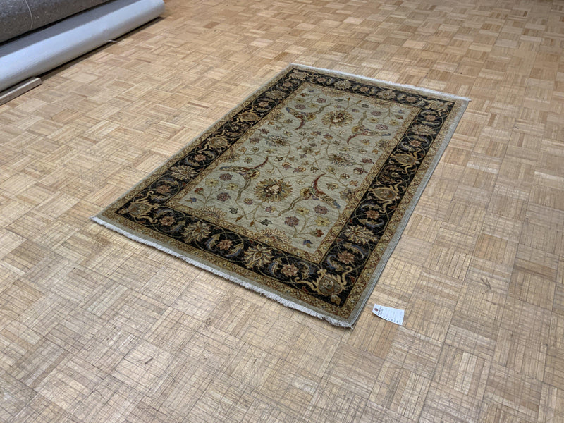 NEW 4ft. x 6ft. TRANSITIONAL KASHAN - David Tiftickjian & Sons