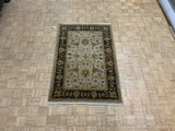 NEW 4ft. x 6ft. TRANSITIONAL KASHAN - David Tiftickjian & Sons