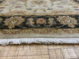 NEW 4ft. x 6ft. TRANSITIONAL KASHAN - David Tiftickjian & Sons