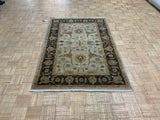 NEW 4ft. x 6ft. TRANSITIONAL KASHAN - David Tiftickjian & Sons