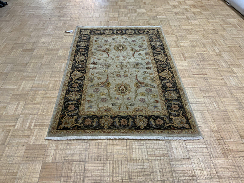 NEW 4ft. x 6ft. TRANSITIONAL KASHAN - David Tiftickjian & Sons