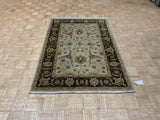 NEW 4ft. x 6ft. TRANSITIONAL KASHAN - David Tiftickjian & Sons