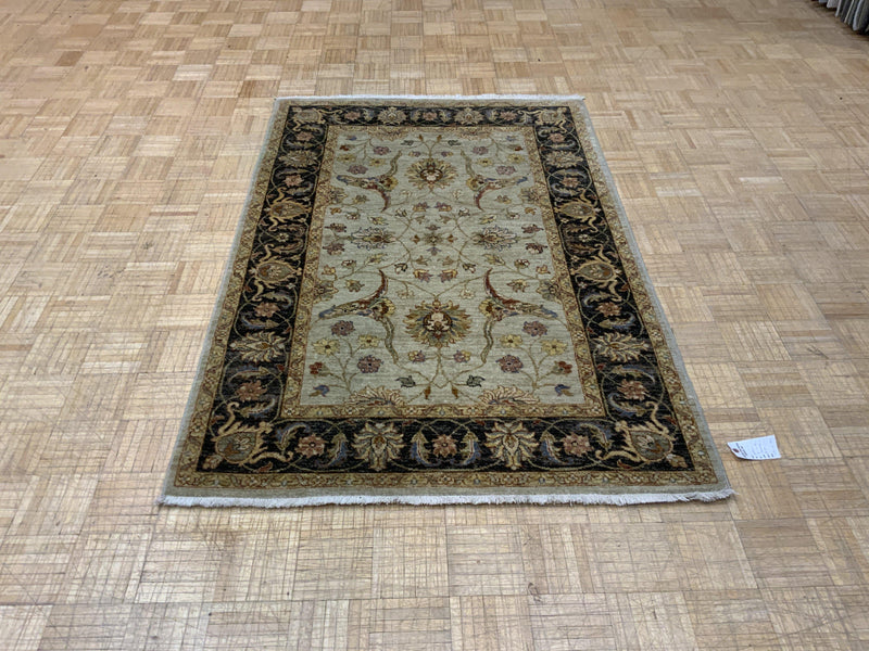 NEW 4ft. x 6ft. TRANSITIONAL KASHAN - David Tiftickjian & Sons