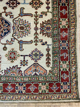 NEW 4ft. x 6ft. TRANSITIONAL KAZAK - David Tiftickjian & Sons