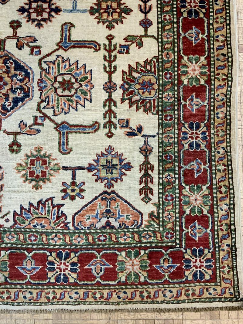 NEW 4ft. x 6ft. TRANSITIONAL KAZAK - David Tiftickjian & Sons
