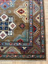 NEW 4ft. x 6ft. TRANSITIONAL KAZAK - David Tiftickjian & Sons