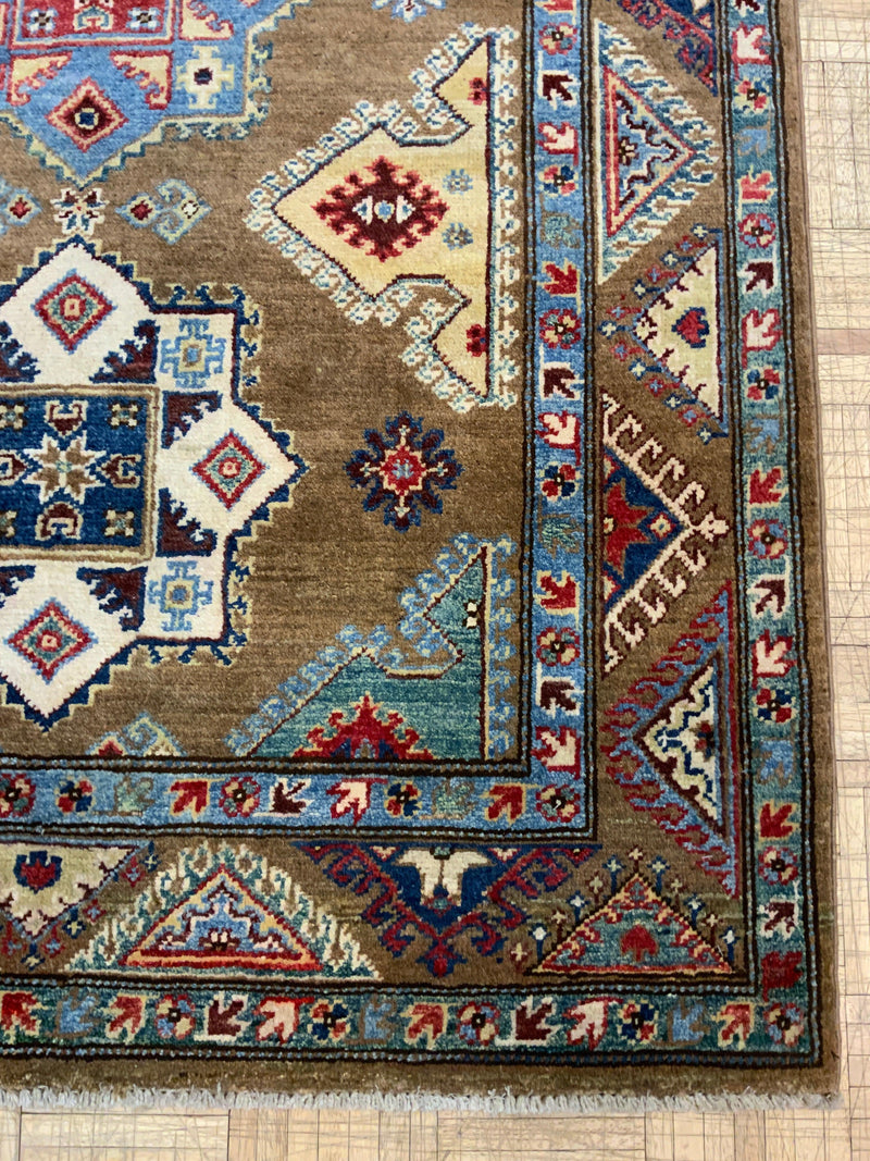 NEW 4ft. x 6ft. TRANSITIONAL KAZAK - David Tiftickjian & Sons