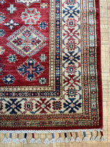 NEW 4ft. x 6ft. TRANSITIONAL KAZAK - David Tiftickjian & Sons