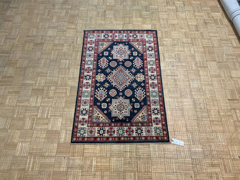 NEW 4ft. x 6ft. TRANSITIONAL KAZAK - David Tiftickjian & Sons