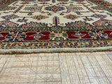 NEW 4ft. x 6ft. TRANSITIONAL KAZAK - David Tiftickjian & Sons