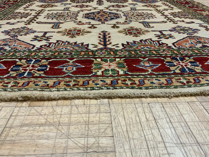 NEW 4ft. x 6ft. TRANSITIONAL KAZAK - David Tiftickjian & Sons
