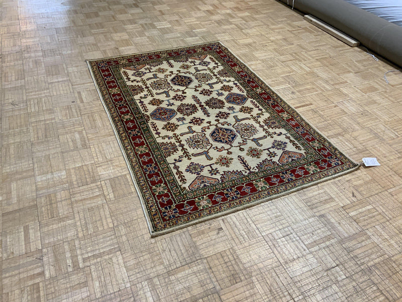NEW 4ft. x 6ft. TRANSITIONAL KAZAK - David Tiftickjian & Sons