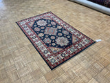 NEW 4ft. x 6ft. TRANSITIONAL KAZAK - David Tiftickjian & Sons