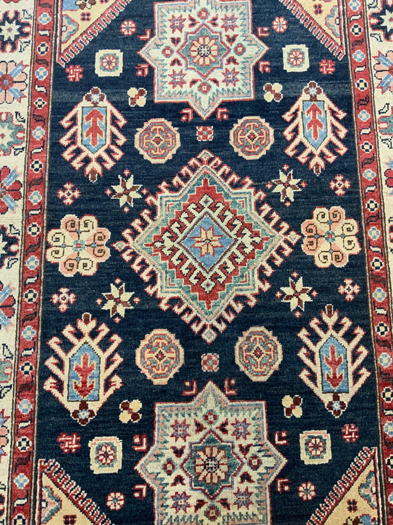 NEW 4ft. x 6ft. TRANSITIONAL KAZAK - David Tiftickjian & Sons