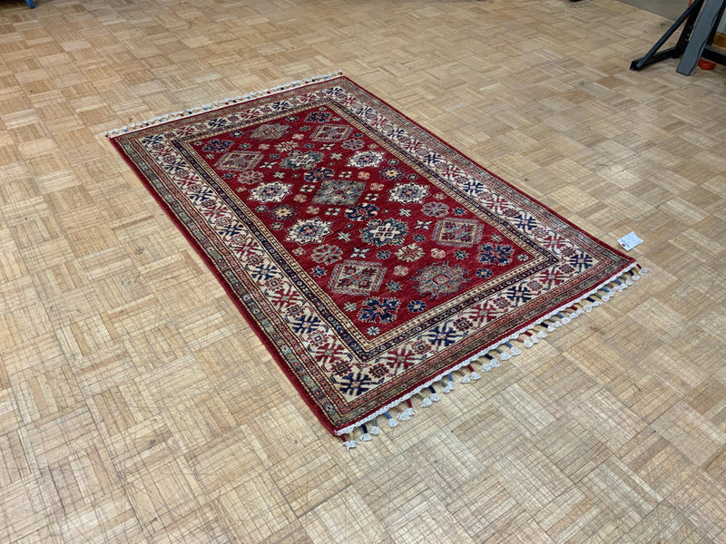 NEW 4ft. x 6ft. TRANSITIONAL KAZAK - David Tiftickjian & Sons