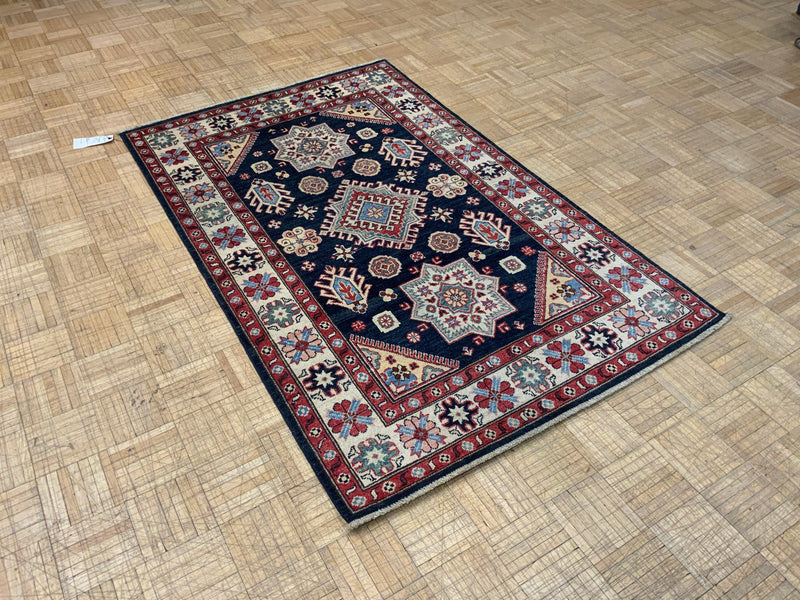 NEW 4ft. x 6ft. TRANSITIONAL KAZAK - David Tiftickjian & Sons