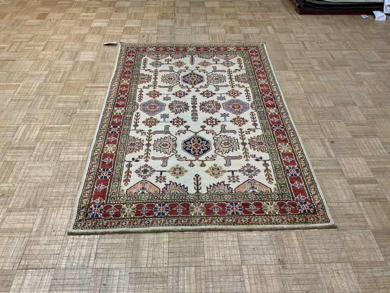 NEW 4ft. x 6ft. TRANSITIONAL KAZAK - David Tiftickjian & Sons