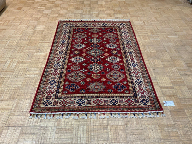 NEW 4ft. x 6ft. TRANSITIONAL KAZAK - David Tiftickjian & Sons
