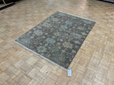 NEW 4ft. x 6ft. TRANSITIONAL OUSHAK - David Tiftickjian & Sons