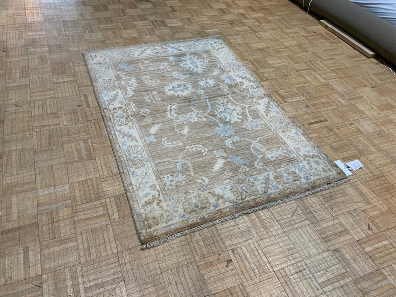 NEW 4ft. x 6ft. TRANSITIONAL OUSHAK - David Tiftickjian & Sons