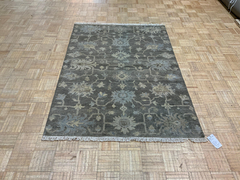 NEW 4ft. x 6ft. TRANSITIONAL OUSHAK - David Tiftickjian & Sons