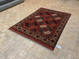NEW 5ft. x 7ft. GEOMETRIC BOKARA - David Tiftickjian & Sons