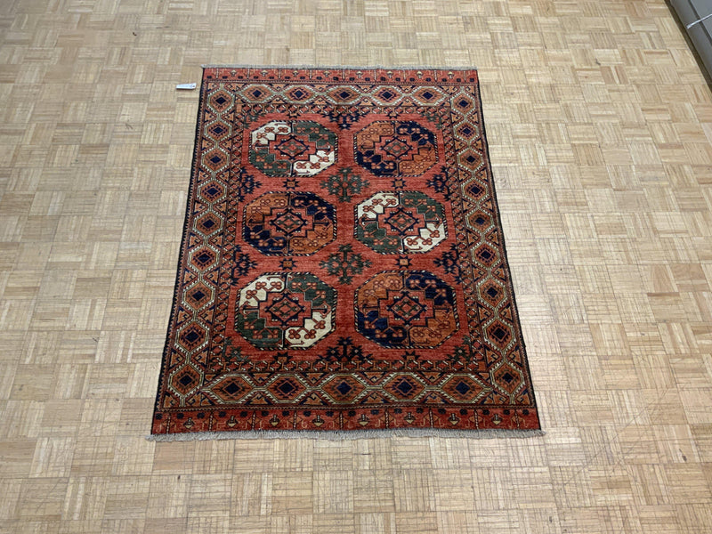 NEW 5ft. x 7ft. GEOMETRIC BOKARA - David Tiftickjian & Sons