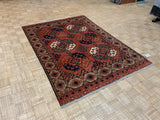 NEW 5ft. x 7ft. GEOMETRIC BOKARA - David Tiftickjian & Sons