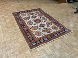 NEW 5ft. x 7ft. TRANSITIONAL  KAZAK - David Tiftickjian & Sons