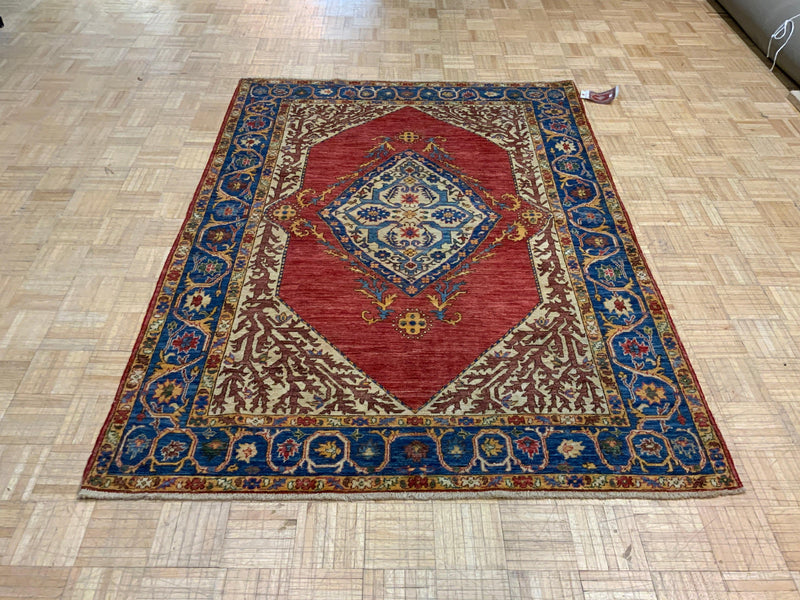 NEW 5ft. x 7ft. TRANSITIONAL MAHAL - David Tiftickjian & Sons