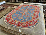 NEW 5ft. x 8ft. TRANSITIONAL KAZAK - David Tiftickjian & Sons