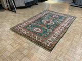 NEW 5ft. x 8ft. TRANSITIONAL KAZAK - David Tiftickjian & Sons