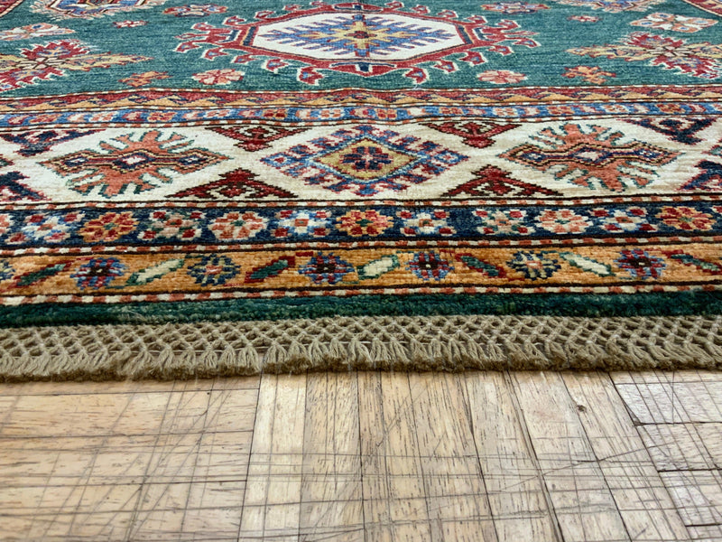 NEW 5ft. x 8ft. TRANSITIONAL KAZAK - David Tiftickjian & Sons