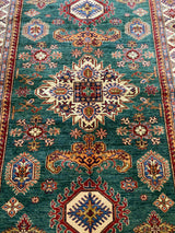 NEW 5ft. x 8ft. TRANSITIONAL KAZAK - David Tiftickjian & Sons
