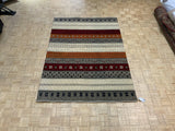 NEW 6ft. x 8ft. TRANSITIONAL GABBEH - David Tiftickjian & Sons