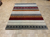 NEW 6ft. x 8ft. TRANSITIONAL GABBEH - David Tiftickjian & Sons