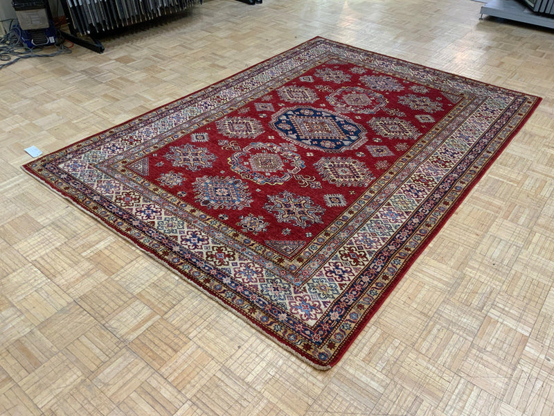 NEW 6ft. x 9ft. GEOMETRIC KAZAK - David Tiftickjian & Sons
